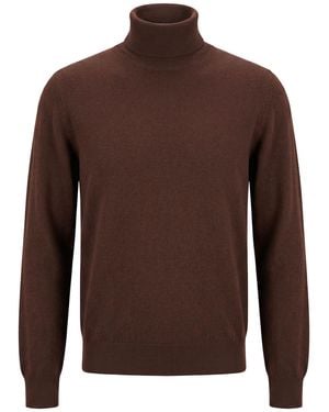 Gran Sasso Rollkragenpullover - Braun