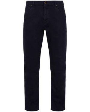 Roy Rogers Midnight Pants Cotton, Lyocell, Elastane - Blue