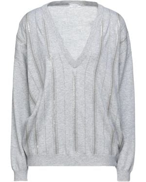 Brunello Cucinelli Pullover - Gris