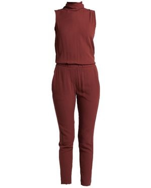 Brunello Cucinelli Jumpsuit Silk - Red