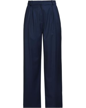 ACTUALEE Trousers Polyester, Viscose, Elastane - Blue