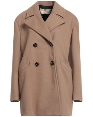 Kaos Coat Polyester - Brown