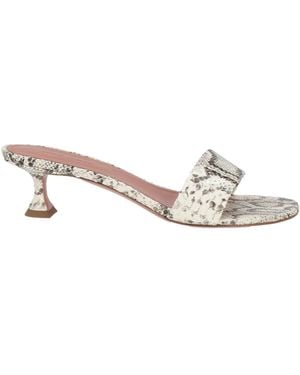 AMINA MUADDI Sandals Leather - Natural