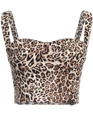 Gaelle Paris Top Cotton, Elastane - Grey
