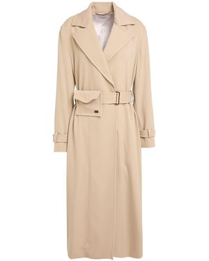 Manteau Ceinturé Femme Agnona - Marron Cocobe, Taille Italienne 42 (Neuf Avec étiquettes)