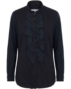 European Culture Shirt Cotton - Blue