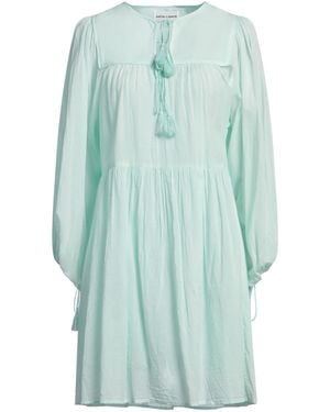 Antik Batik Mini Dress Cotton - Blue