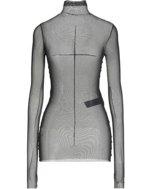 Ann Demeulemeester Top Polyamide, Elastane - Grey