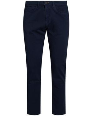 Paul Smith Pants Cotton, Elastane - Blue