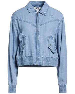 DKNY Denim Outerwear Lyocell - Blue