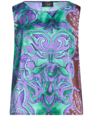 Clips Top Polyester - Blue