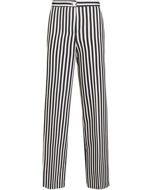 ACTUALEE Pants Acetate, Viscose - White