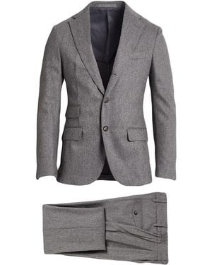 Eleventy Suit Wool, Cashmere, Elastane - Gray