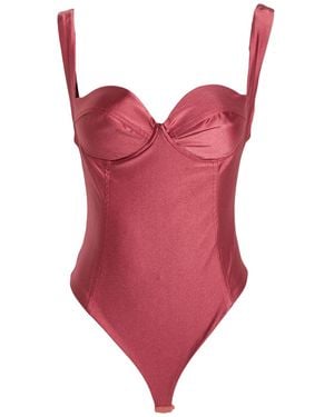 SILENCE LIMITED Bodysuit Pes, Elastane - Red