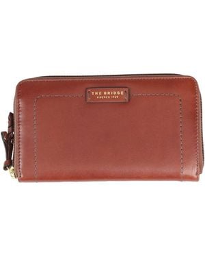 The Bridge Brieftasche - Rot