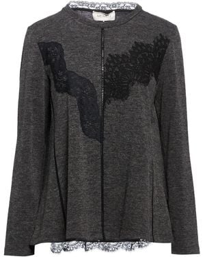 MEIMEIJ Sweater Polyester, Viscose, Elastane - Black