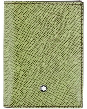 Montblanc Military Cardholder Leather - Green