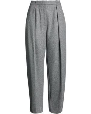 Victoria Beckham Pants Wool, Cashmere - Gray