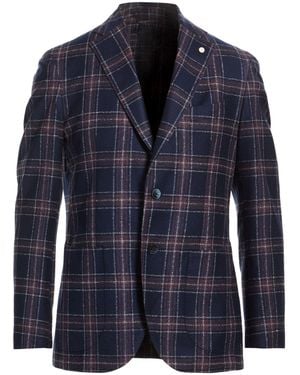 Luigi Bianchi Blazer Wool - Blue