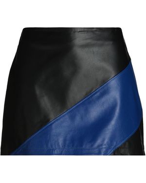 8 by YOOX Mini Skirt - Blue