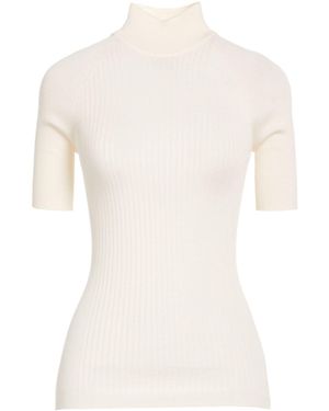 Sa Su Phi Turtleneck Cashmere, Silk - White