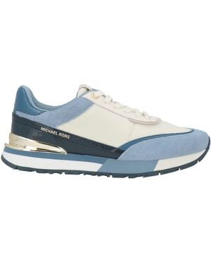 MICHAEL Michael Kors Sneakers Leather, Textile Fibers - Blue
