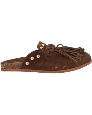 Emanuélle Vee Mules & Clogs Leather - Brown