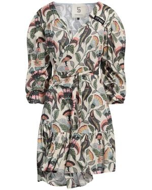 5 PROGRESS Mini Dress Cotton - White