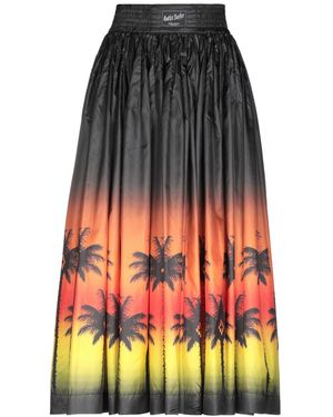 Marcelo Burlon Midi Skirt Polyester - Black