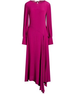 Manila Grace Maxi Dress Acetate, Silk - Pink