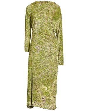 Jijil Midi Dress Viscose, Polyamide - Green