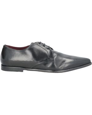 Dolce & Gabbana Lace-Up Shoes Calfskin - Grey