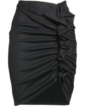 Nina Ricci Mini Skirt Wool - Black