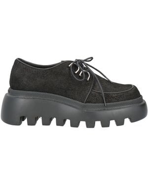 Vic Matié Lace-Up Shoes Leather - Gray