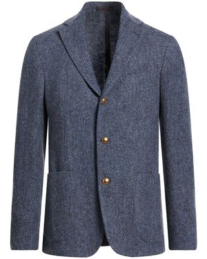 The Gigi Blazer Virgin Wool - Blue