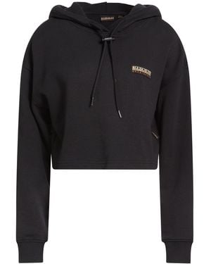 Napapijri Sweatshirt Cotton, Elastane - Black