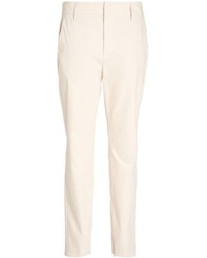 Brunello Cucinelli Pants Cotton, Elastane, Brass - White