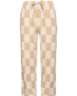 Brixton Sand Trousers Cotton - Natural