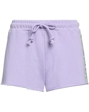 DISCLAIMER Lilac Shorts & Bermuda Shorts Cotton - Purple