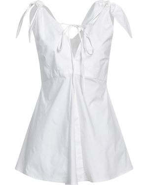 Erika Cavallini Semi Couture Top - White