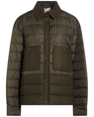 Moncler Puffer Polyester, Virgin Wool, Polyamide, Cashmere - Green