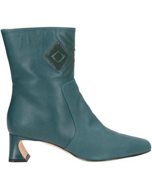 Alberta Ferretti Ankle Boots Leather - Green