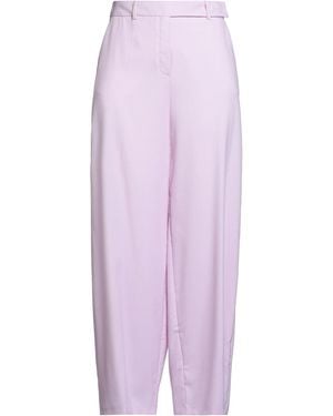 Windsor. Lilac Pants Virgin Wool - Purple