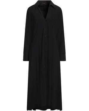 High Midi Dress Nylon, Elastane - Black