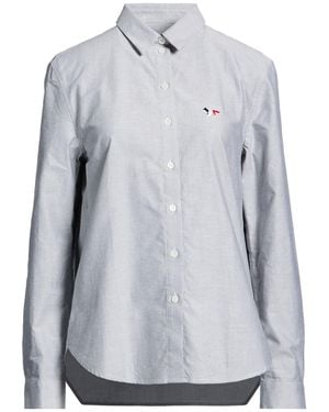 Maison Kitsuné Light Shirt Cotton - Gray