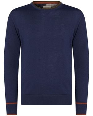 Sun 68 Sweater Wool, Acrylic - Blue