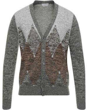 Ballantyne Light Cardigan Cashmere - Gray