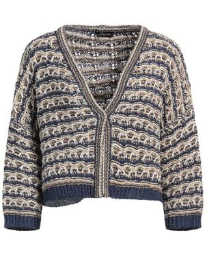 Anneclaire Cardigan Polyamide, Cotton - Grey
