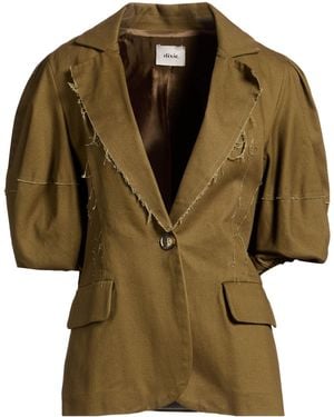 Dixie Military Blazer Cotton - Green
