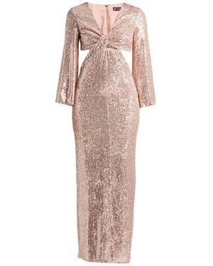 CAMILLA Maxi Dress Polyester, Elastane - Pink
